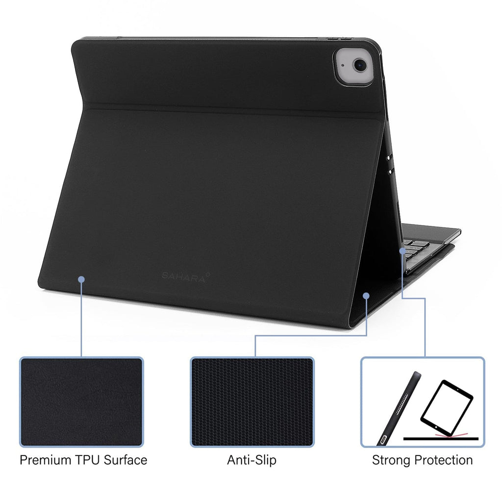 iPad Air 11-inch (M2 / M3 / M4) Keyboard Case - Folio with Trackpad | Navigate Series