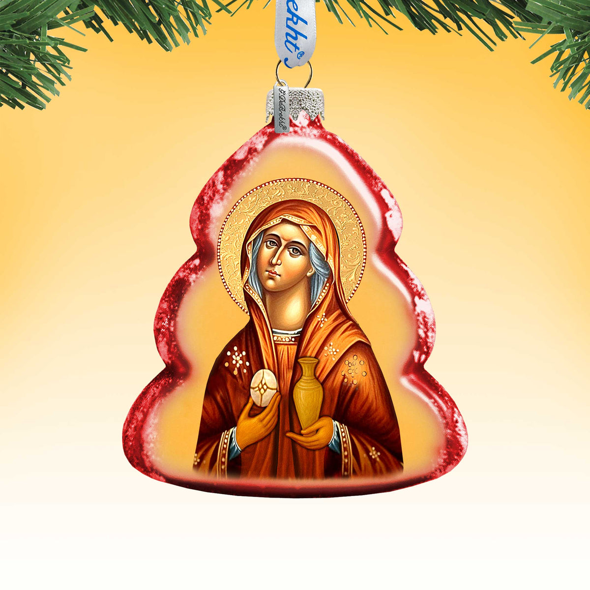 Maria Magdalena Mercury Glass Ornament by G. DeBrekht - Nativity Holiday Decor - 772022-2