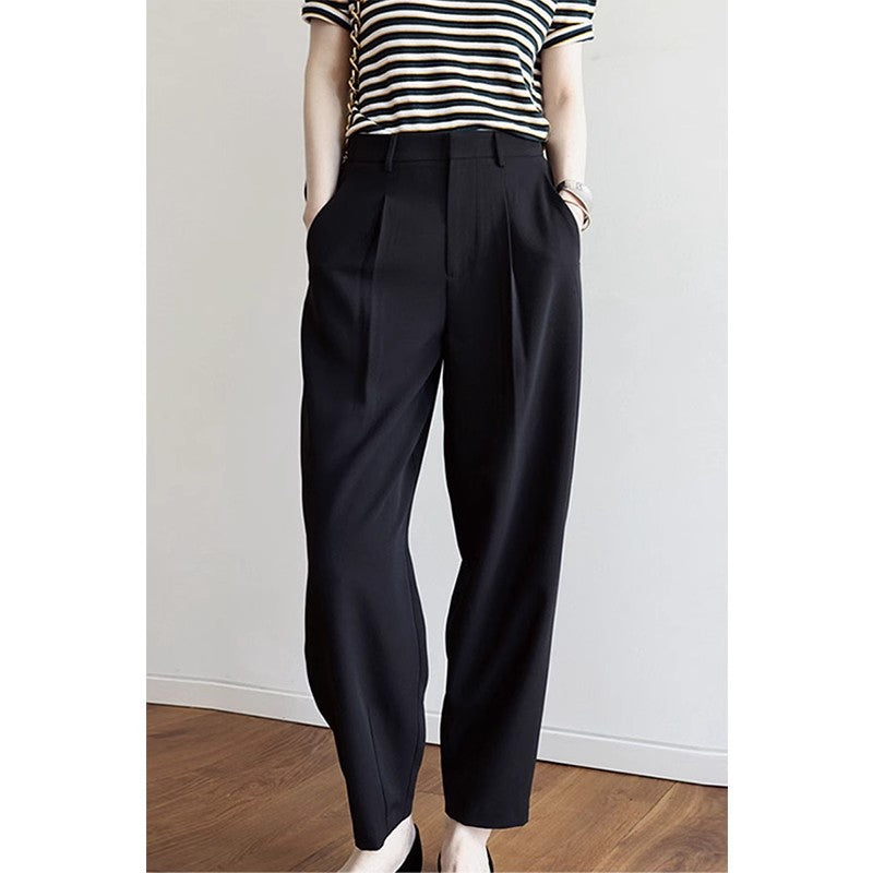 Women's Casual Cropped Harem Pants