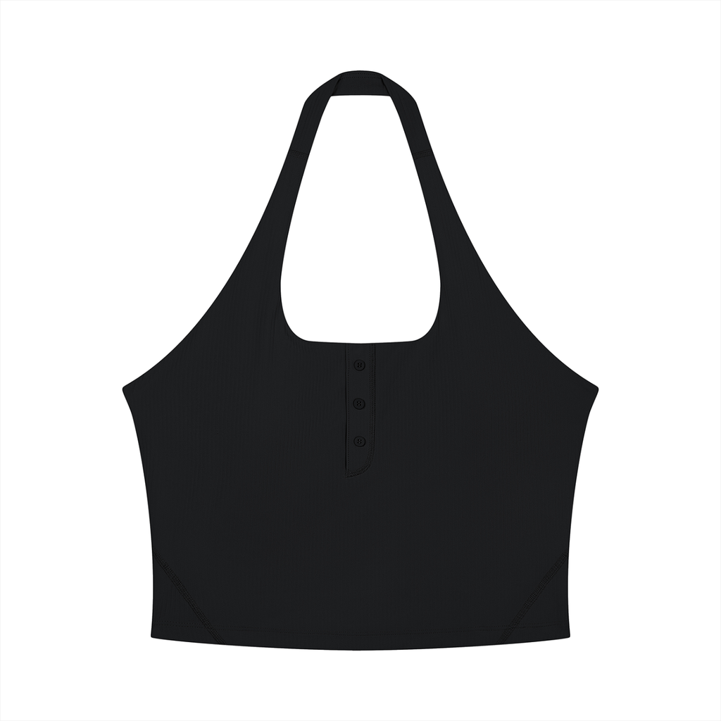 Loki & Ivy Women's Halter Yoga Tank Top