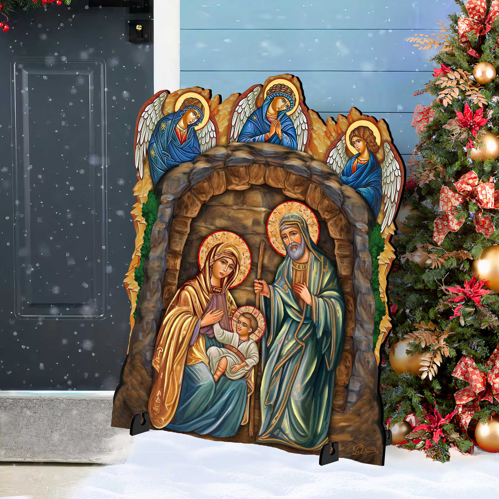 Orthodox Nativity Outdoor Decor Yard Decor by G. Debrekht - Nativity Holiday Decor - 852762F