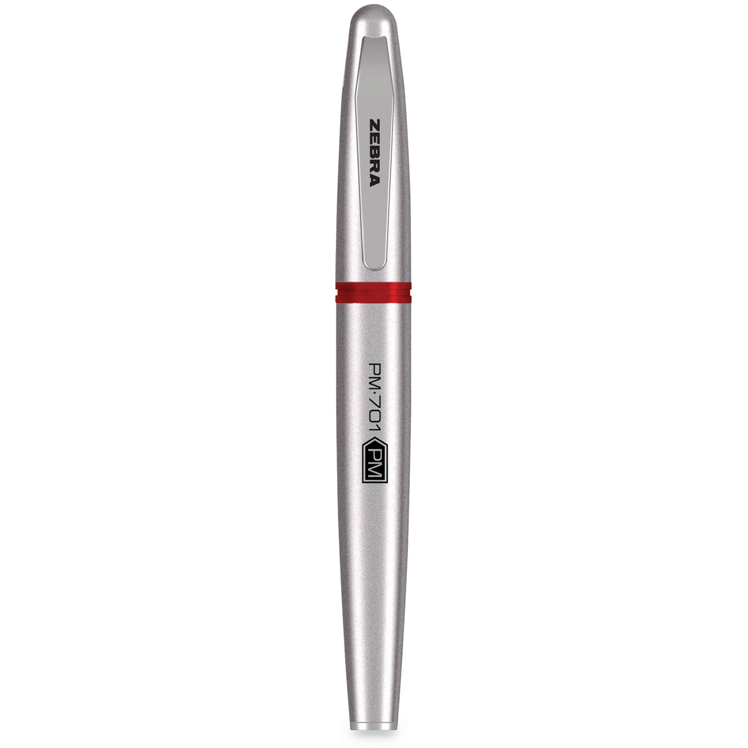 Zebra PM-701 Permanent Marker, Medium Bullet Tip, Red