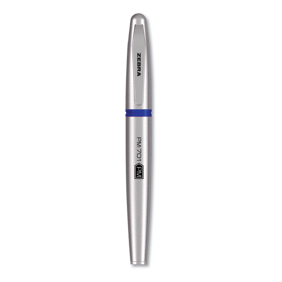 Zebra PM-701 Permanent Marker, Medium Bullet Tip, Blue
