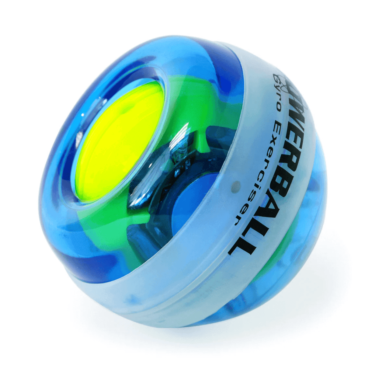 DFX Powerball Blue Gyroscope Hand Exerciser with Powerdock