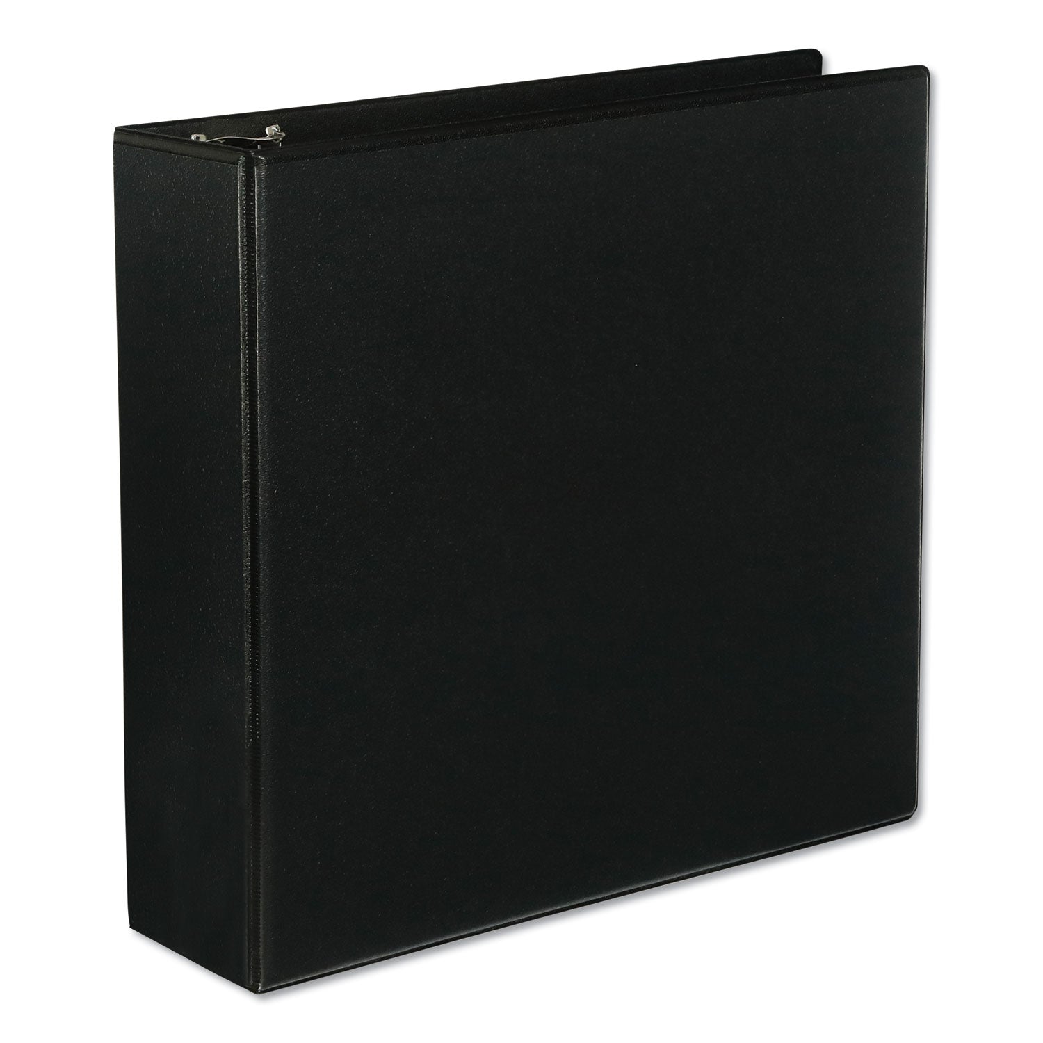 Universal Slant D-Ring View Binder, 3 Rings, 3" Capacity, 11 x 8.5, Black