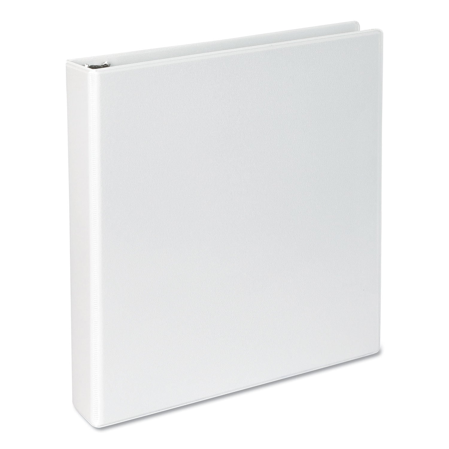 Universal Slant D-Ring View Binder, 3 Rings, 1.5" Capacity, 11 x 8.5, White