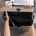 New Mens Ice-silk Boxer Briefsskin-friendly Comfortable And Breathable
