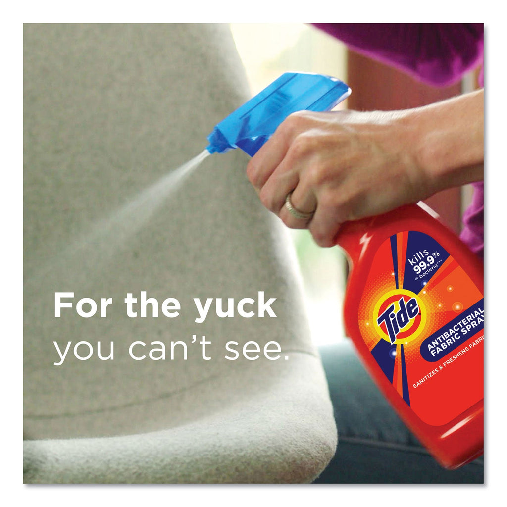 Tide Antibacterial Fabric Spray, Light Scent, 22 oz Spray Bottle