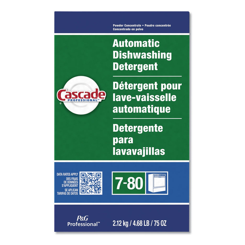 Cascade Professional Automatic Dishwasher Detergent Powder, Fresh Scent, 75 oz Box