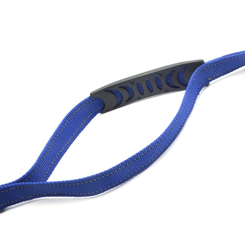 Elastic Anti-Pull Dog Leash — Stretchable Denim Style Safety Leash