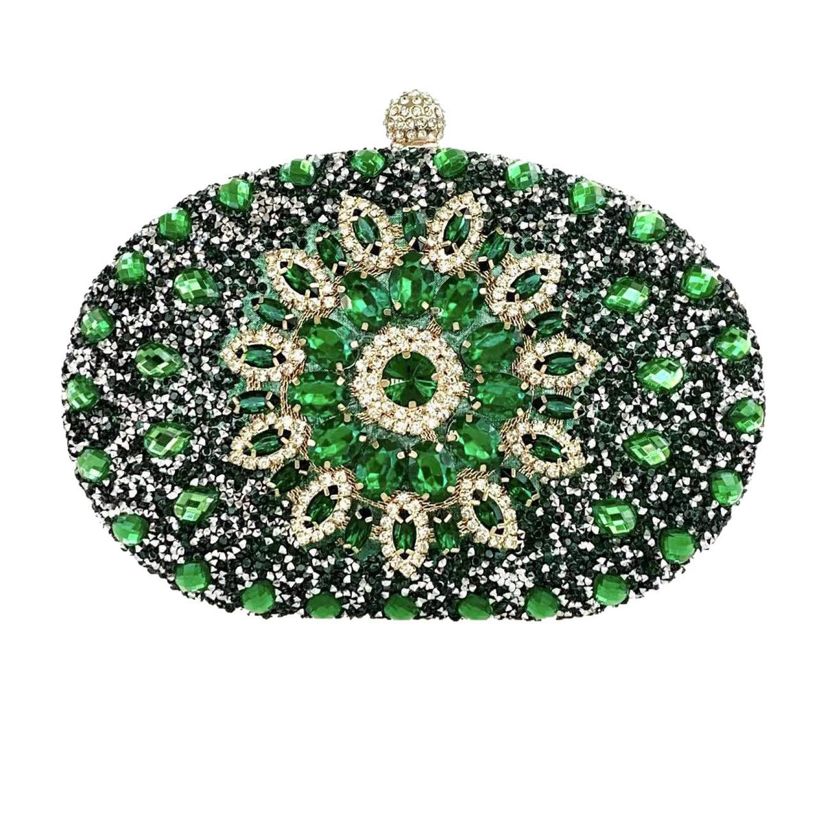European And American Womens Evening Clutch Diamond-embellished Bag
