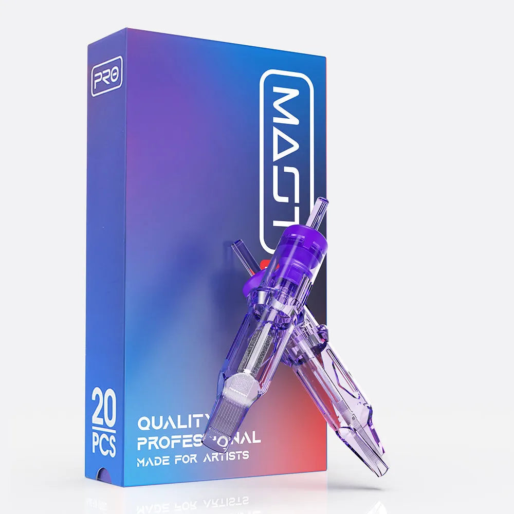 Mast Pro Tattoo Cartridges Needles 0.30MM/0.35MM Round Magnum- Box of 20