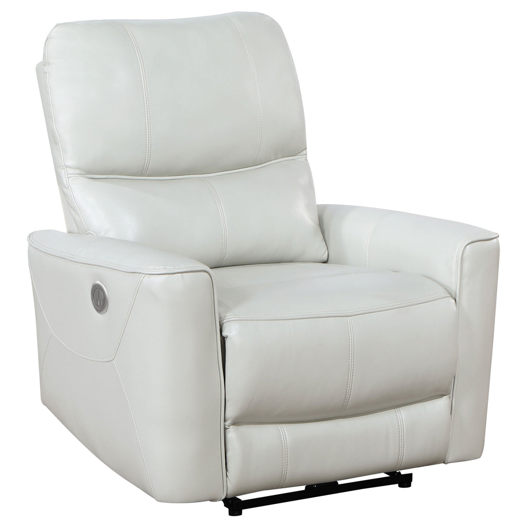 Greenfield 3-piece Power Reclining Sofa Set Dove Grey