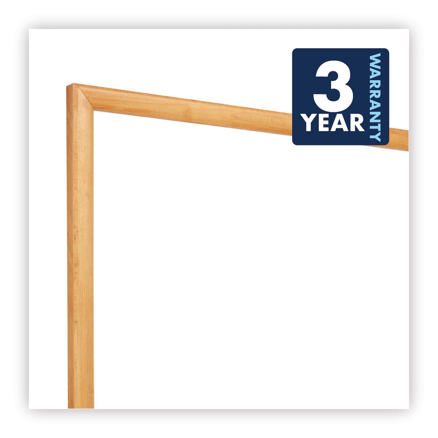 Quartet Classic Series Total Erase Dry Erase Board, 36 x 24, Oak Finish Frame