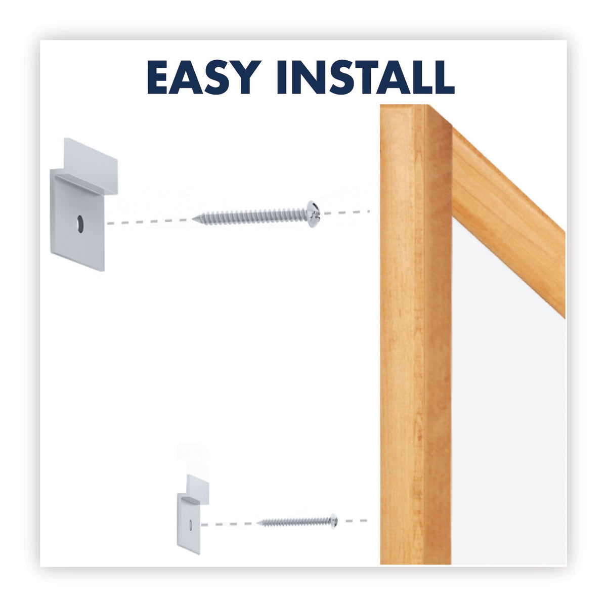 Quartet Classic Series Total Erase Dry Erase Board, 96 x 48, Oak Finish Frame