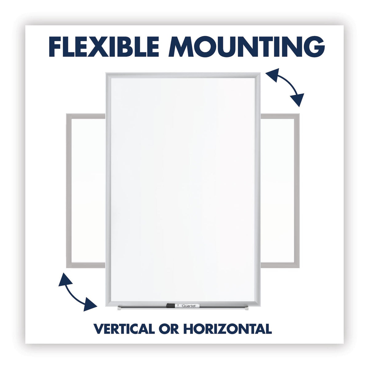 Quartet Classic Series Nano-Clean Dry Erase Board, 48 x 36, Silver Frame