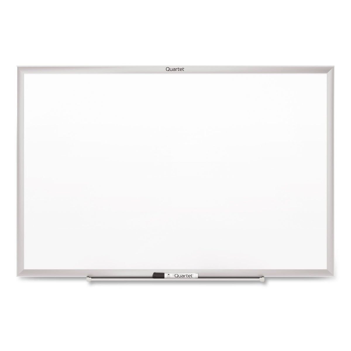 Quartet Classic Series Total Erase Dry Erase Board, 36 x 24, Silver Aluminum Frame