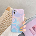 Compatible with Apple , Watercolor ink painting mobile phone case
