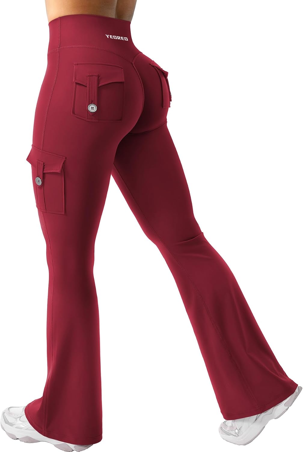 YEOREO CoreFlex Women Workout Flare Leggings
