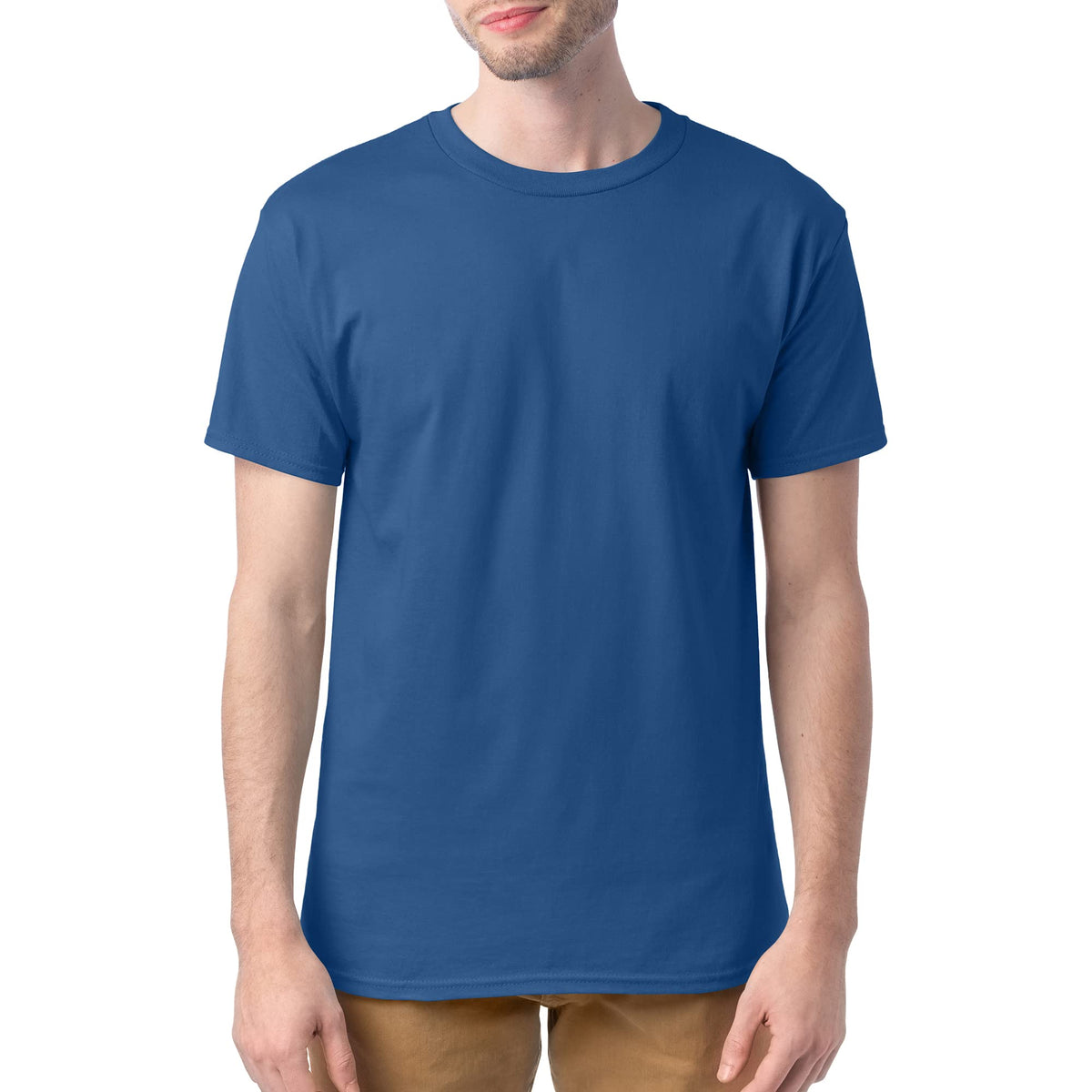 Hanes Men's T-Shirt Pack - 4 or 6 Pack - Essential-T Crewneck Cotton T-Shirts - Everyday Men's Clothing - Big & Tall