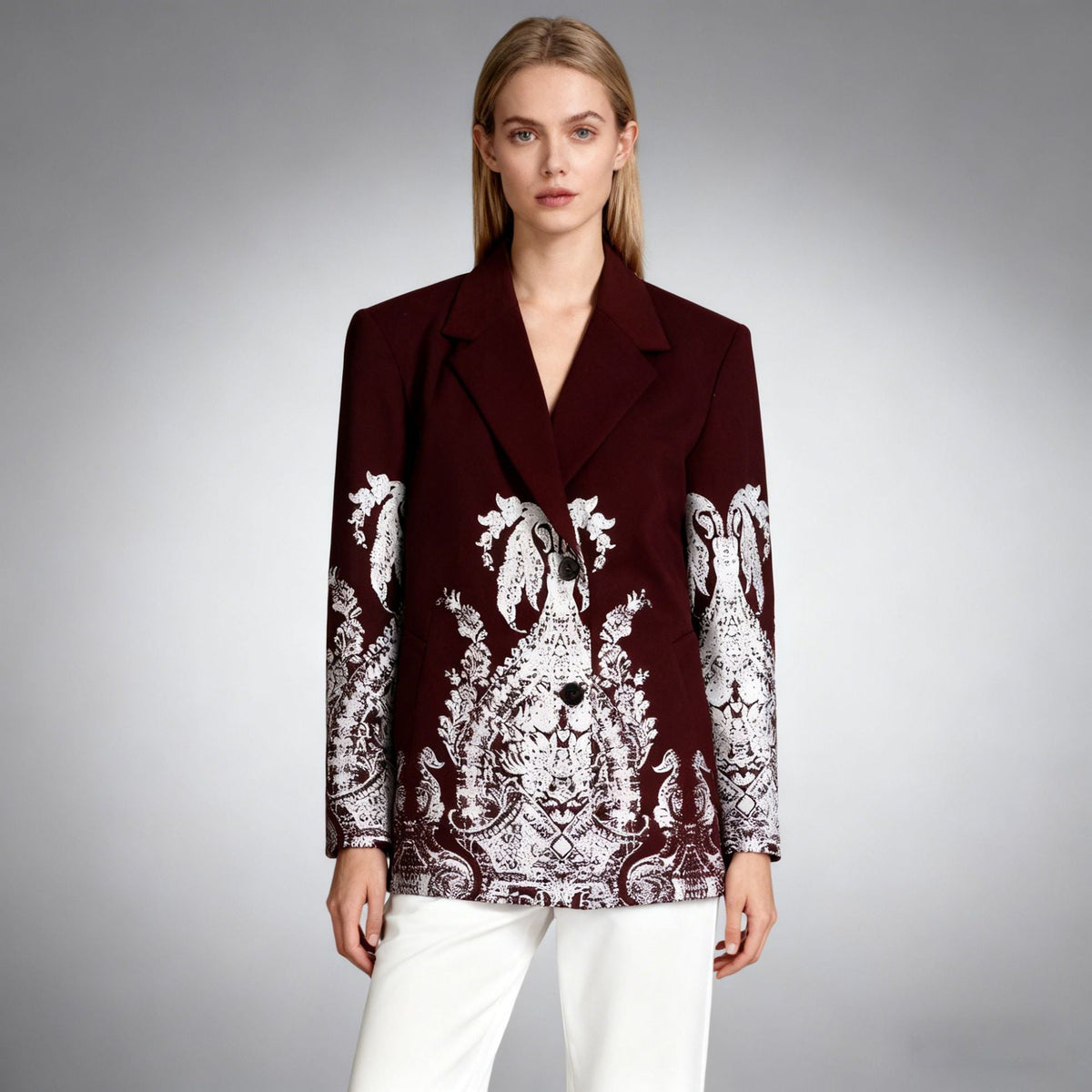 Stylish Petite Blazer Commuter Suit Jacket