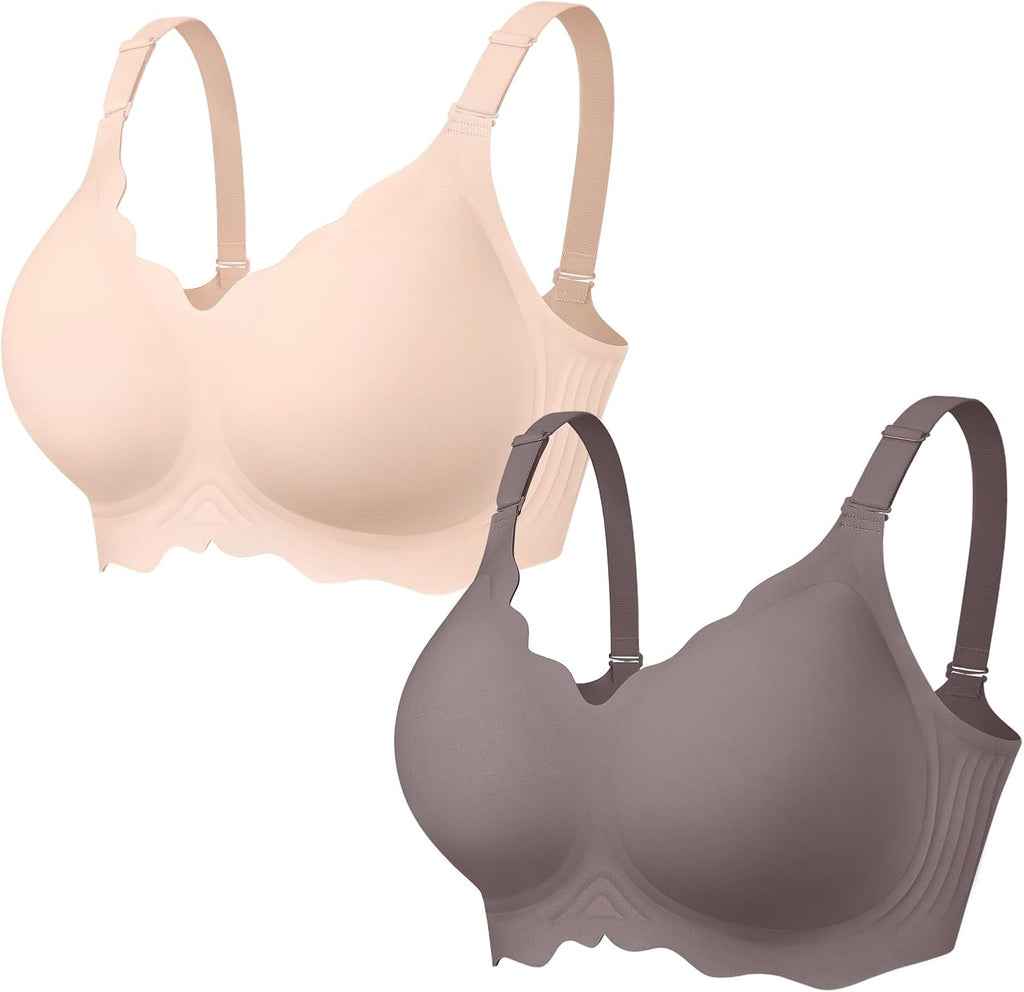 OEAK Women Value Series Jelly Bras Wireless Pushup Convertible Bra