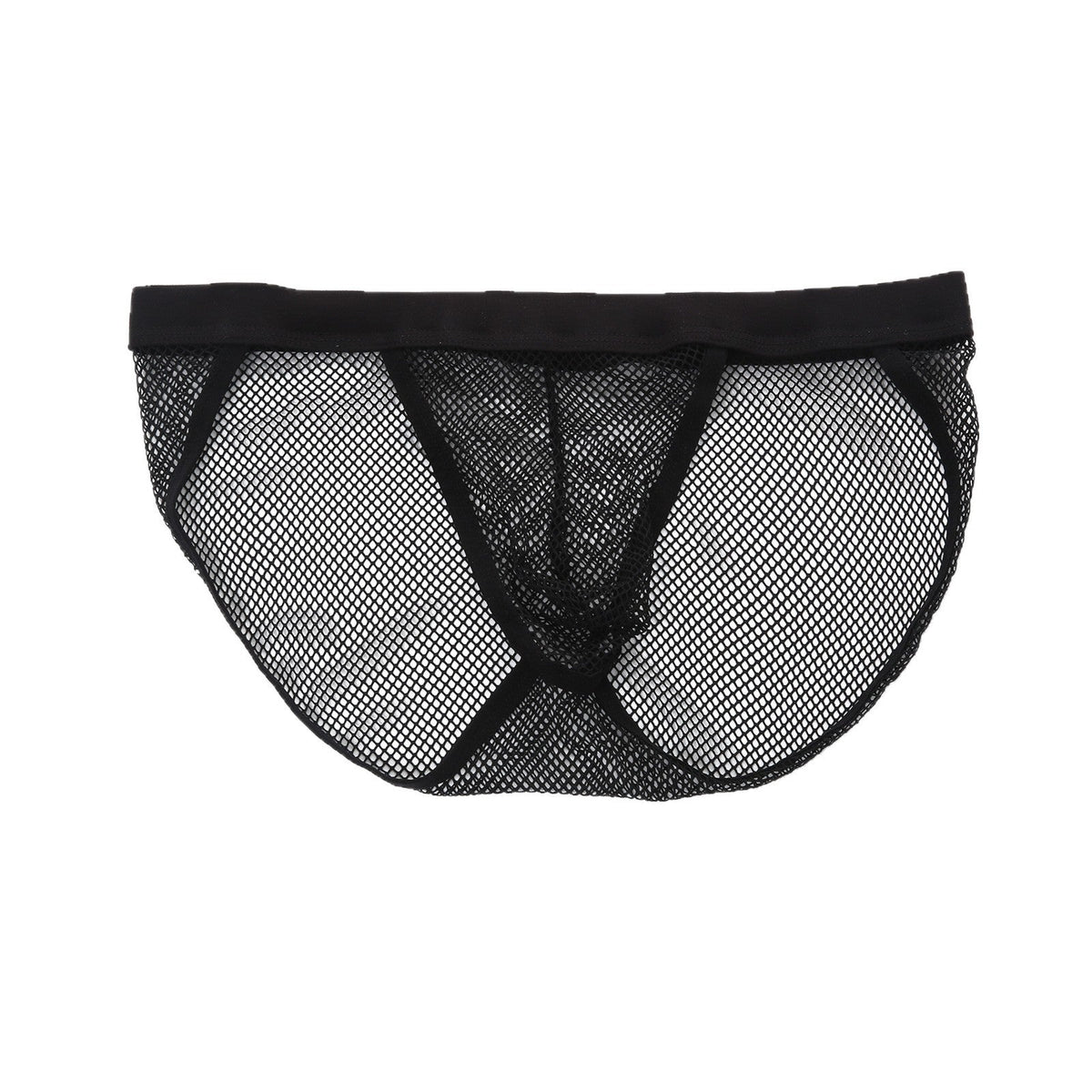 Mens Mesh Underwear Sheer Fishnet Breathable