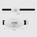 EMS Waist Massager Heating Pad for Back Pain Heat Belly Wrap Belt with 5 Modes Auto Shut Off for Lumbar Abdominal Leg Cramps