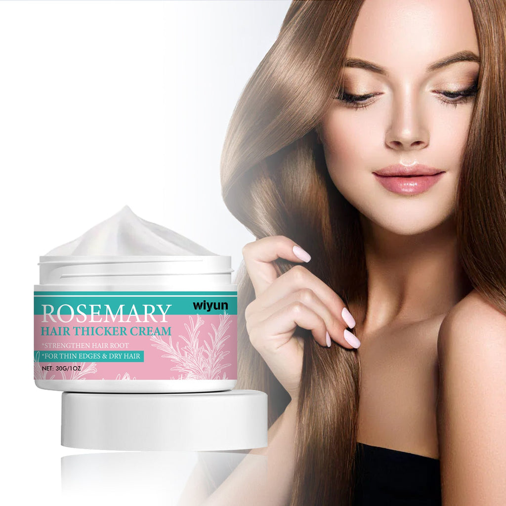 Rosemary Hair Care Cream, Anti-Set Hair Intensive Repair Ironing And Drying Hair Smoothing Cream