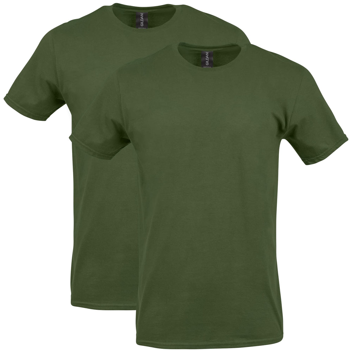 Gildan Adult Softstyle Cotton T-Shirt, Style G64000, Multipack