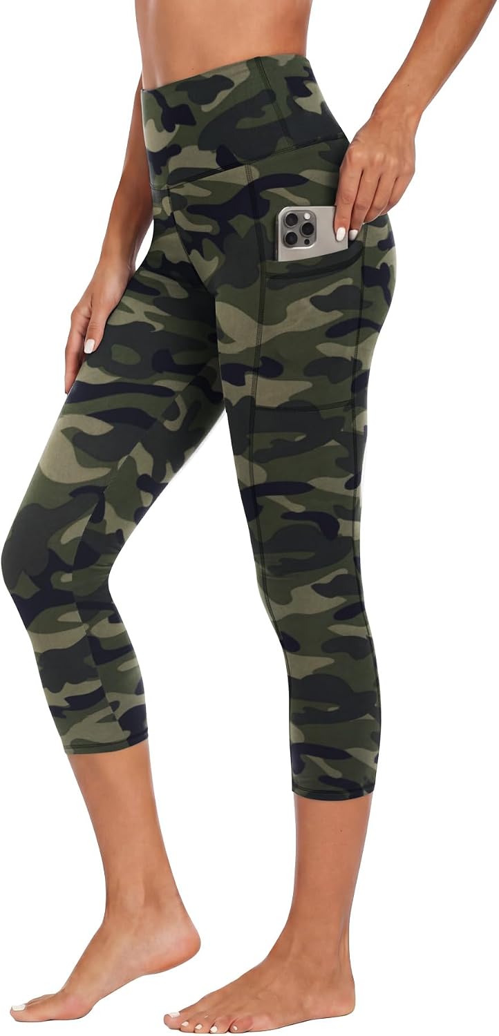 GAYHAY High Waisted Leggings with Pockets for Women - Buttery Soft Yoga Pants for Gym Workout, Athletic Running