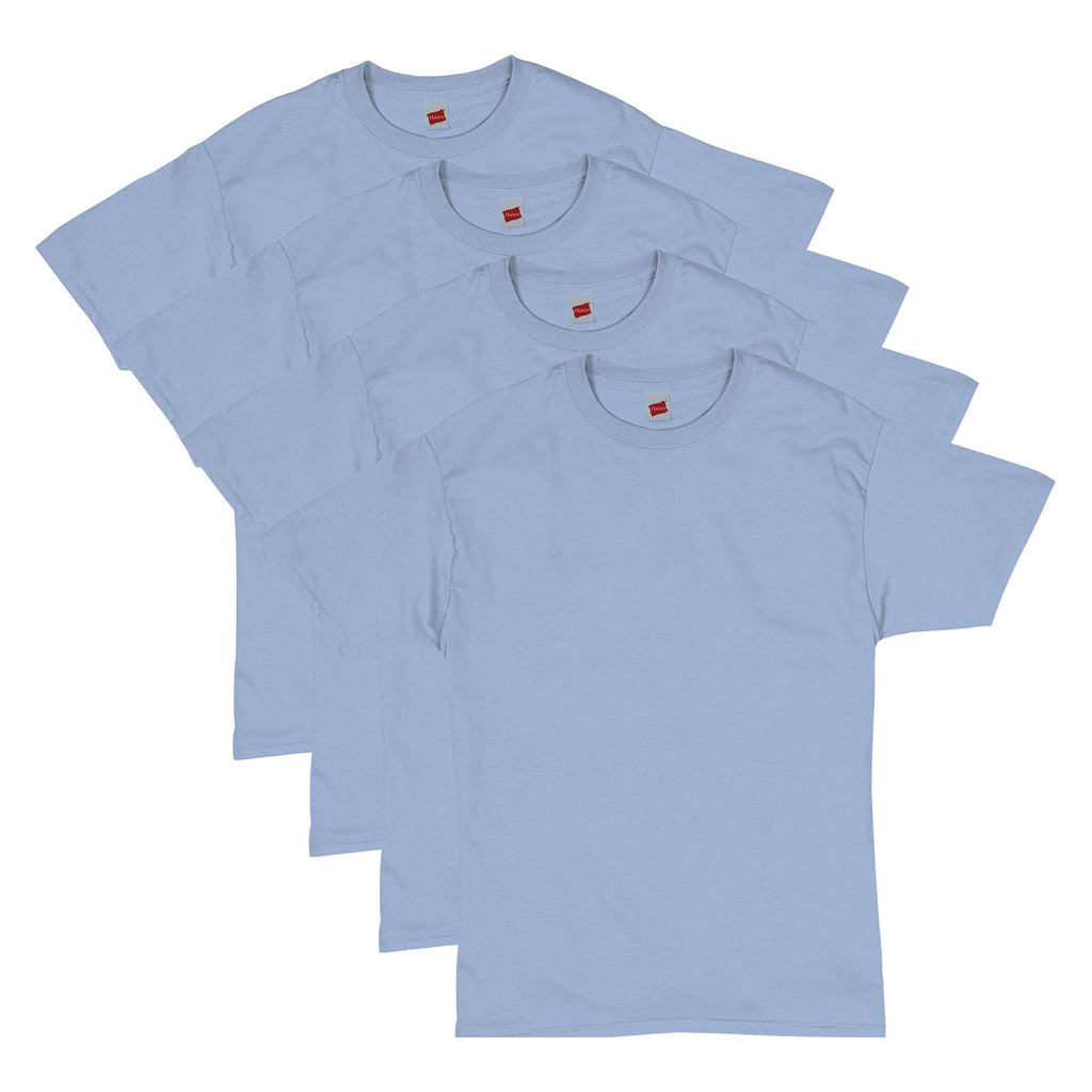 Hanes Men's T-Shirt Pack - 4 or 6 Pack - Essential-T Crewneck Cotton T-Shirts - Everyday Men's Clothing - Big & Tall