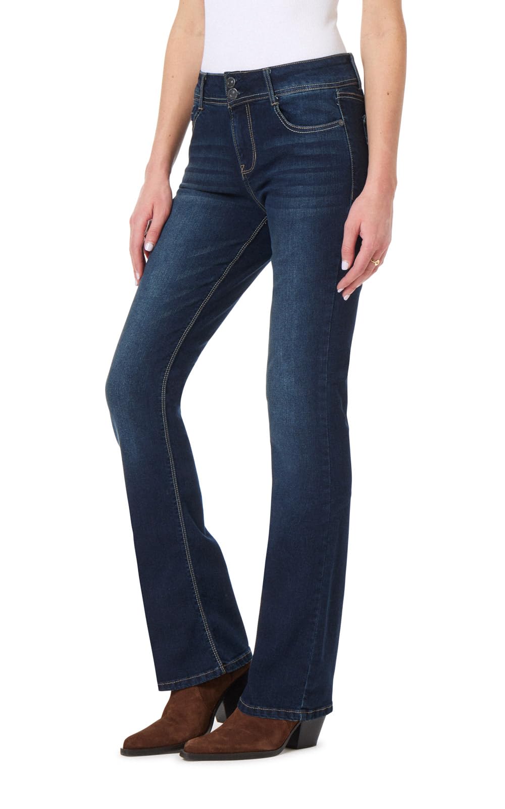 WallFlower Luscious Curvy Bootcut Jeans for Women, Sizes 0-24