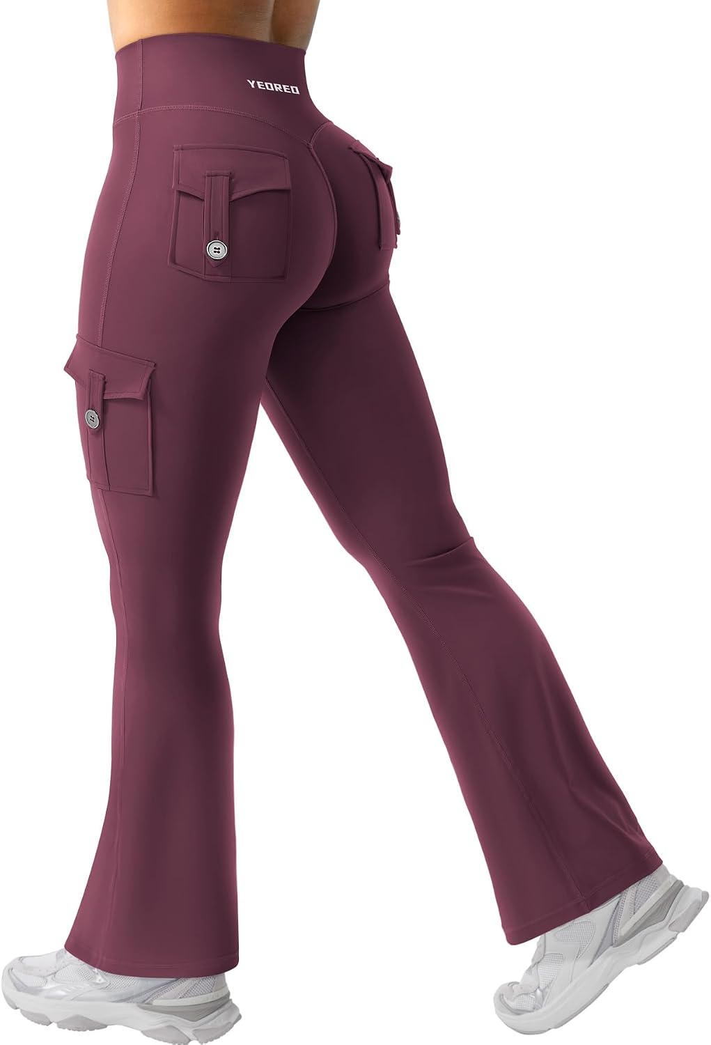 YEOREO CoreFlex Women Workout Flare Leggings