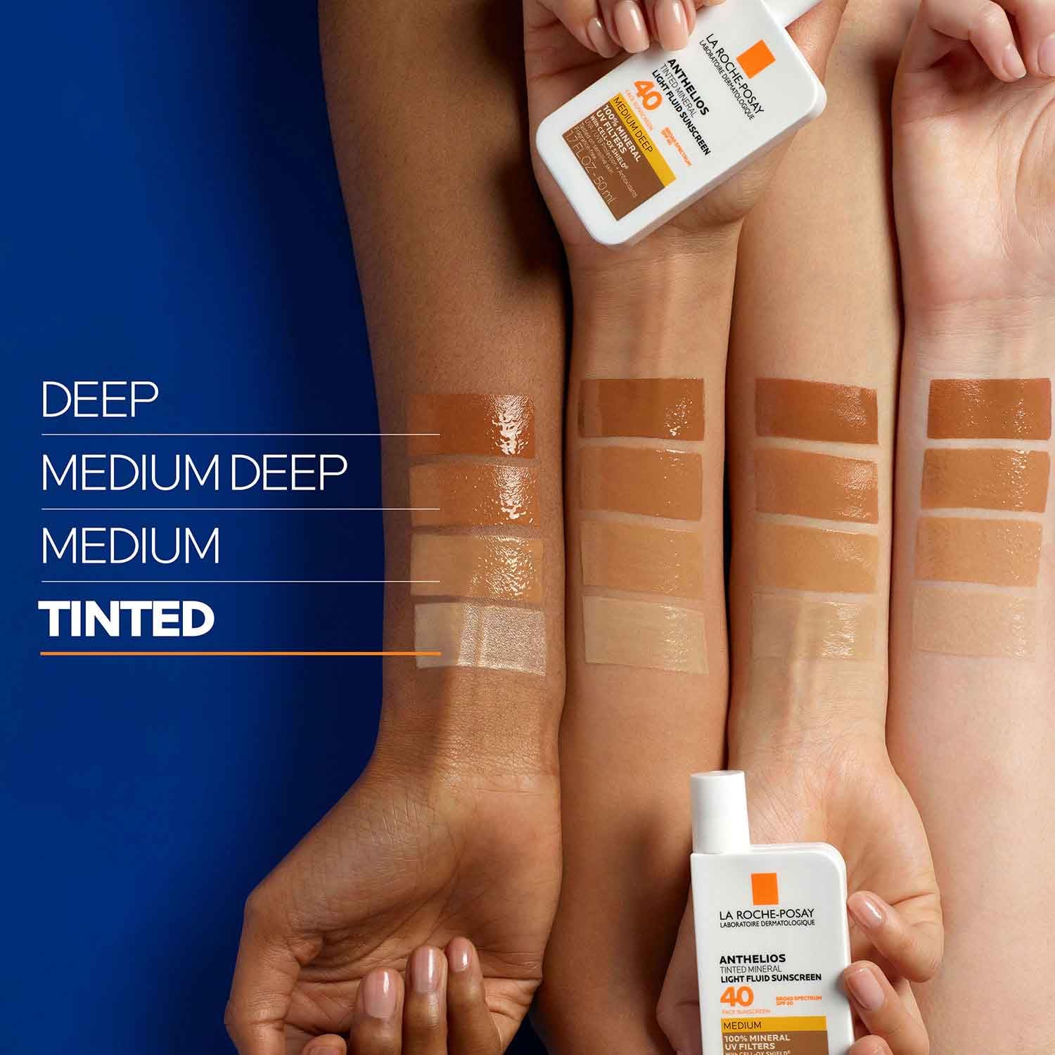 La Roche-Posay Anthelios UVmune 400 Tinted Sunscreen SPF 50+ - Hydrating, Sensitive Skin Friendly