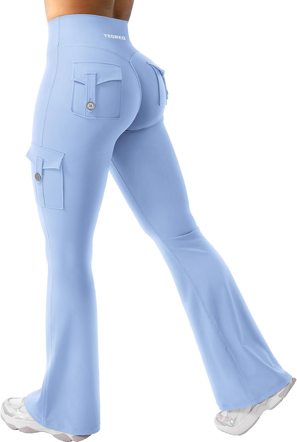 YEOREO CoreFlex Women Workout Flare Leggings