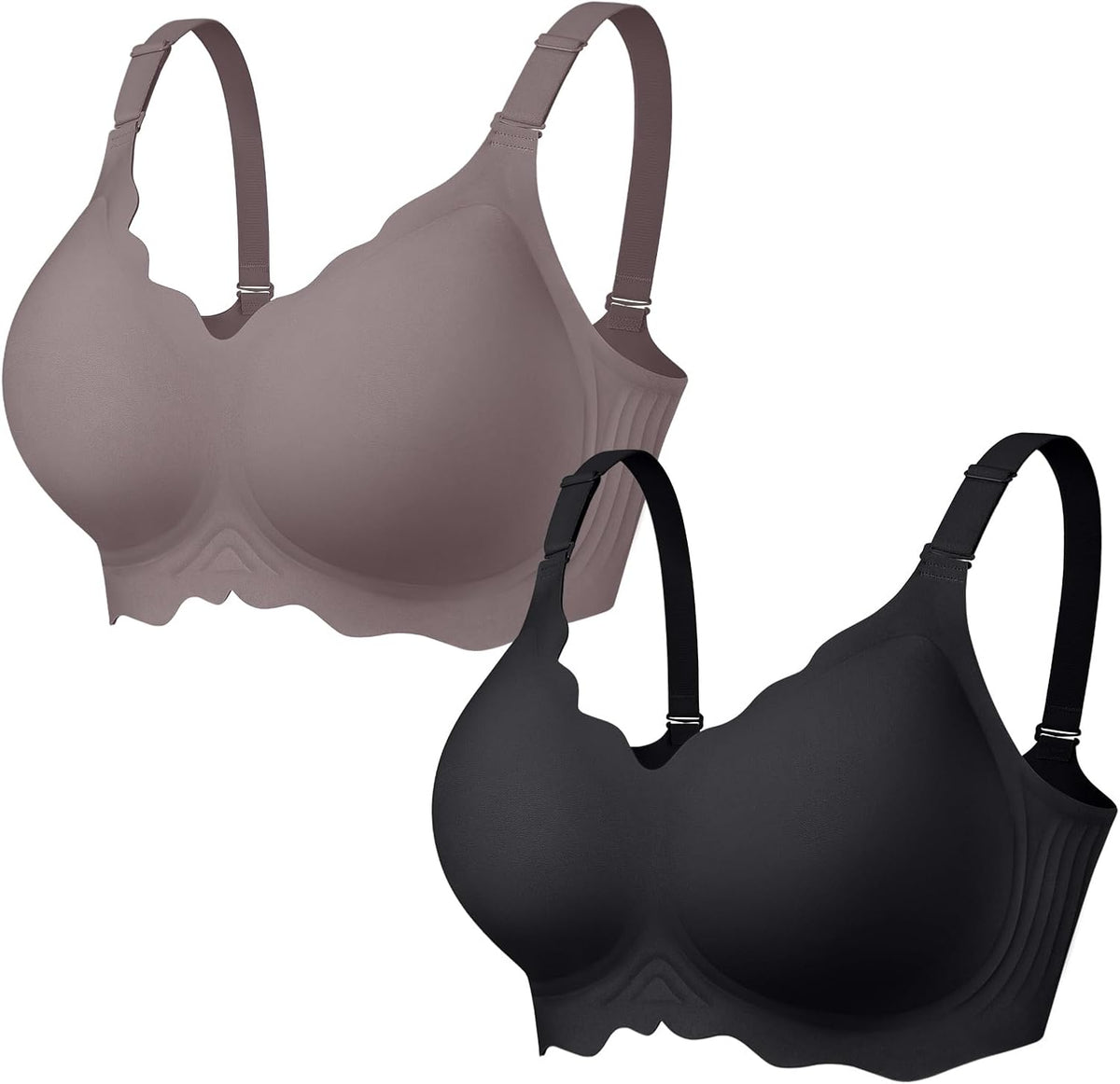 OEAK Women Value Series Jelly Bras Wireless Pushup Convertible Bra