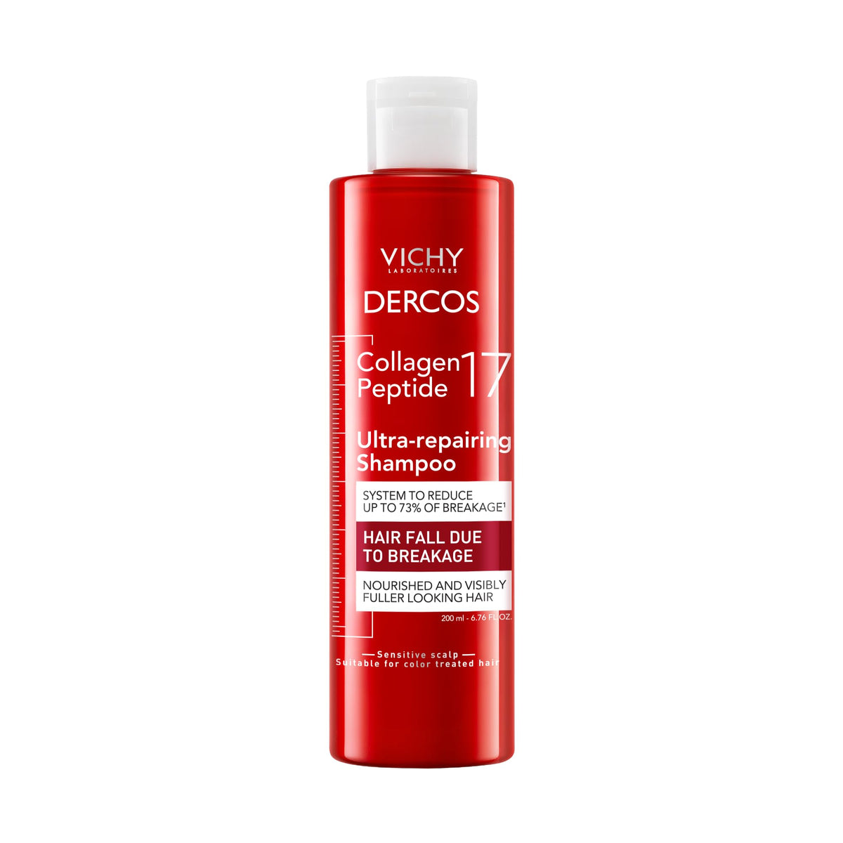 Vichy Dercos Anti-Grease Shampoo for Excessive Oiliness Control, Dermatologically Tested, 200ml