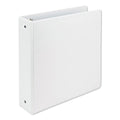 Samsill Earth's Choice Biobased Economy Round Ring View Binders, 3 Rings, 2" Capacity, 11 x 8.5, White