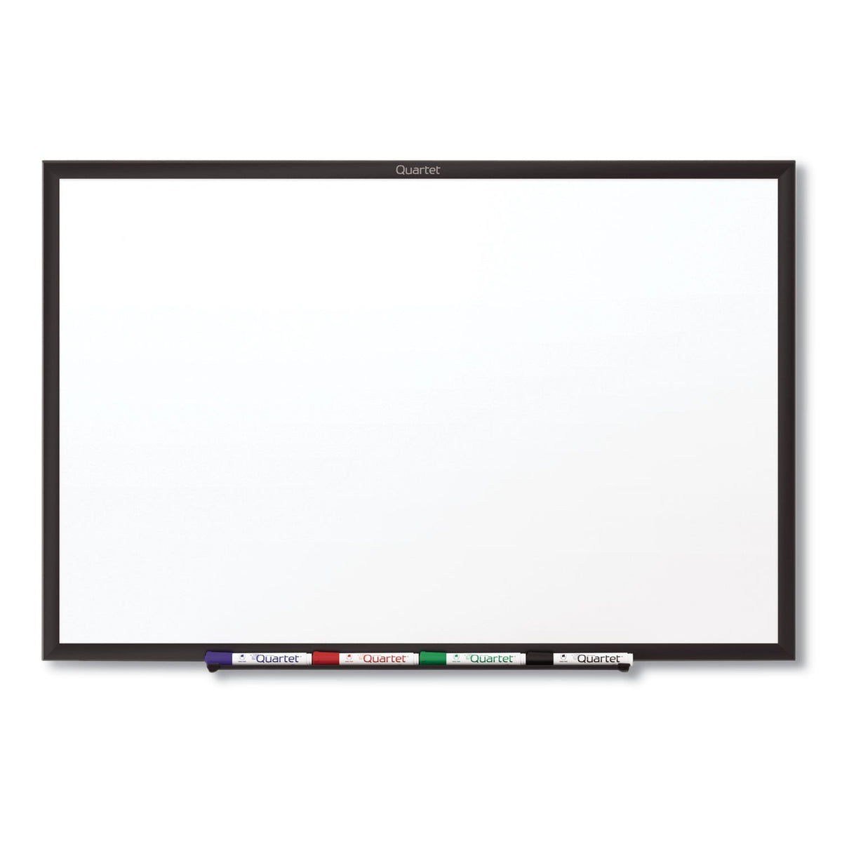 Quartet Classic Series Total Erase Dry Erase Board, 60 x 36, White Surface, Black Frame