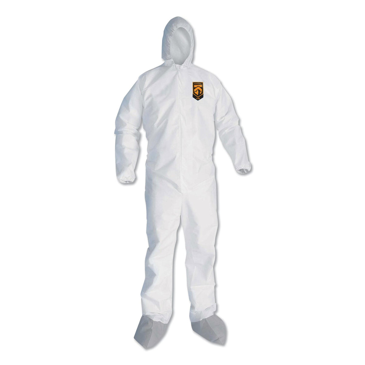 KleenGuard A45 Liquid/Particle Protection Surface Prep/Paint Coveralls, 2X-Large, White, 25/Carton