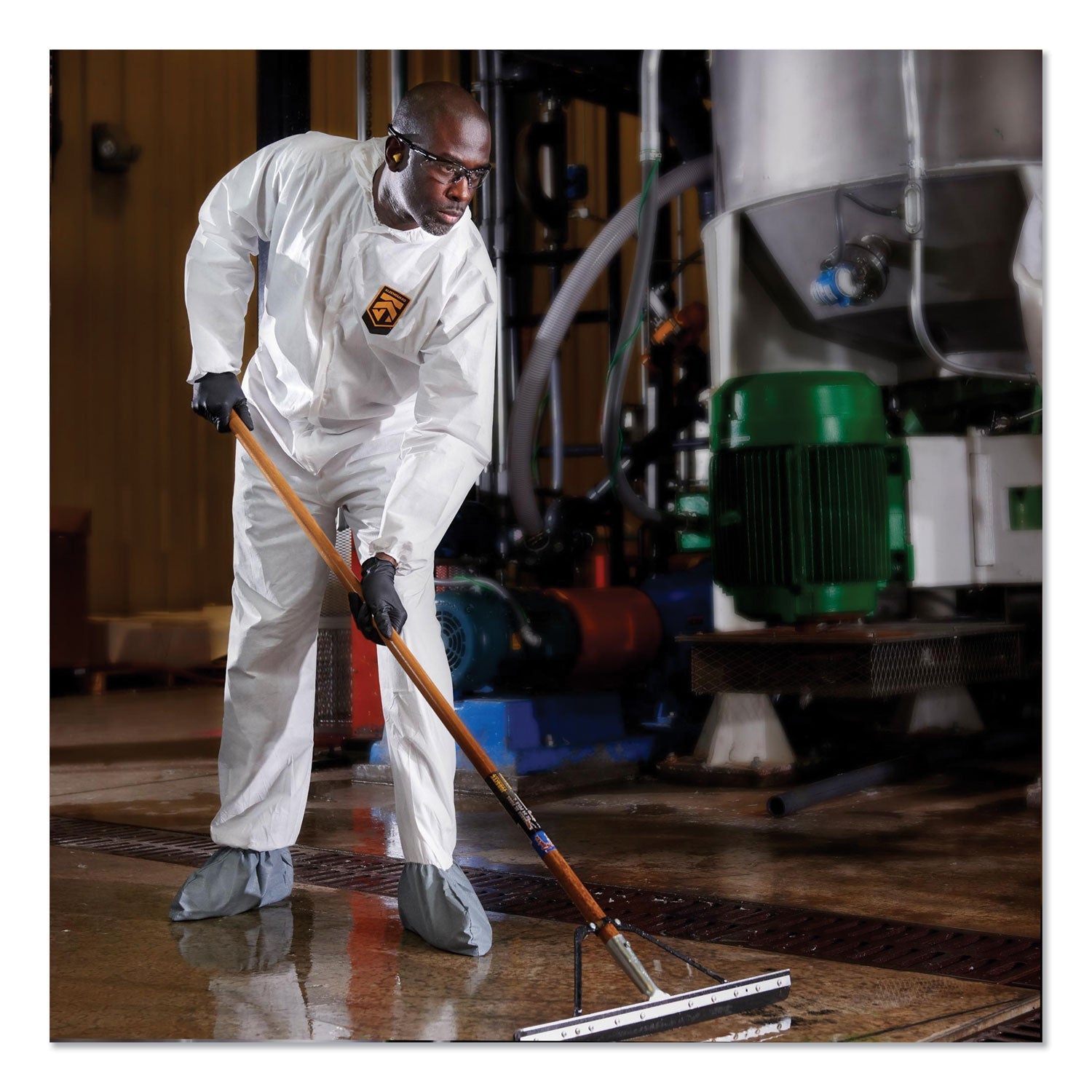 KleenGuard A45 Liquid/Particle Protection Surface Prep/Paint Coveralls, 2X-Large, White, 25/Carton