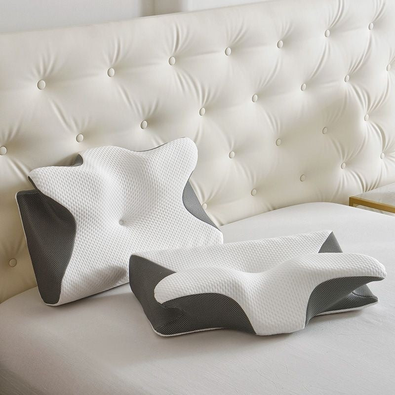 Memory Foam Butterfly Pillow – Slow Rebound Cervical Support