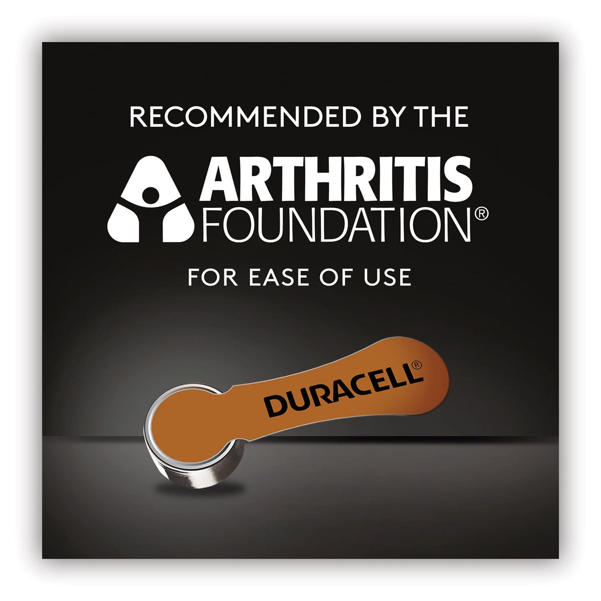 Duracell Hearing Aid Battery, #13, 8/Pack