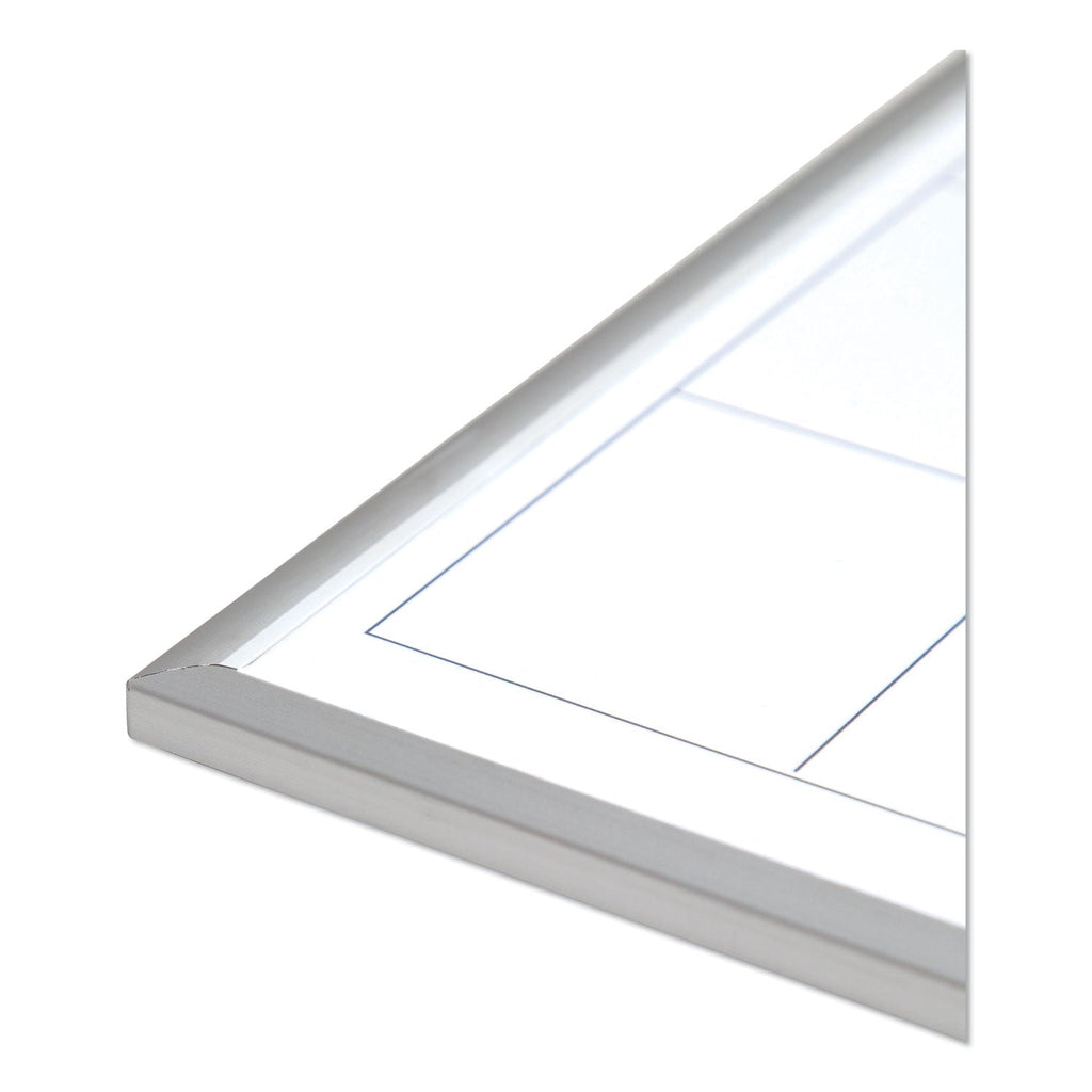 U Brands Magnetic Dry Erase Undated One Month Calendar Board, 20 x 16, White