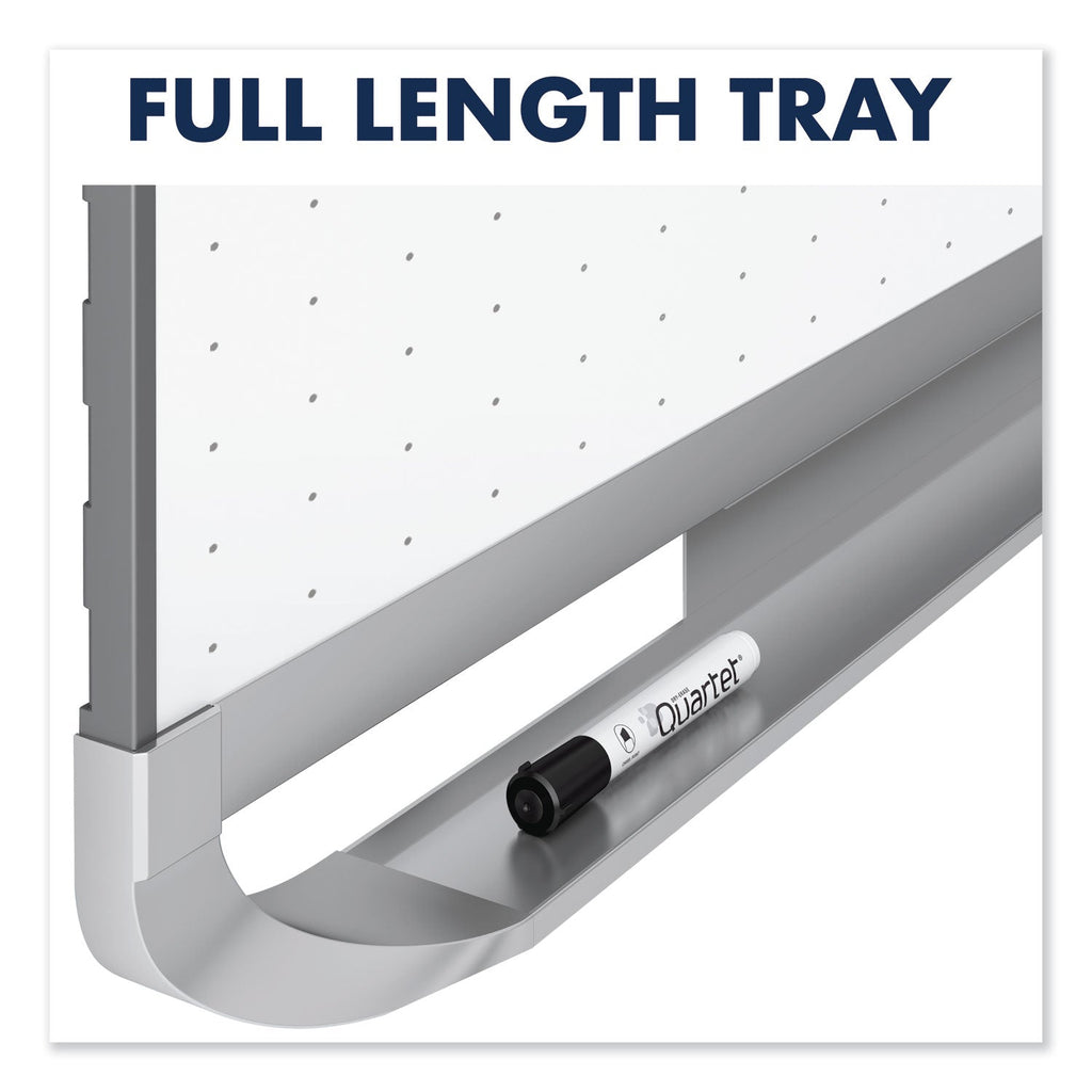 Quartet Prestige 2 Total Erase Whiteboard, 72 x 48, Aluminum Frame