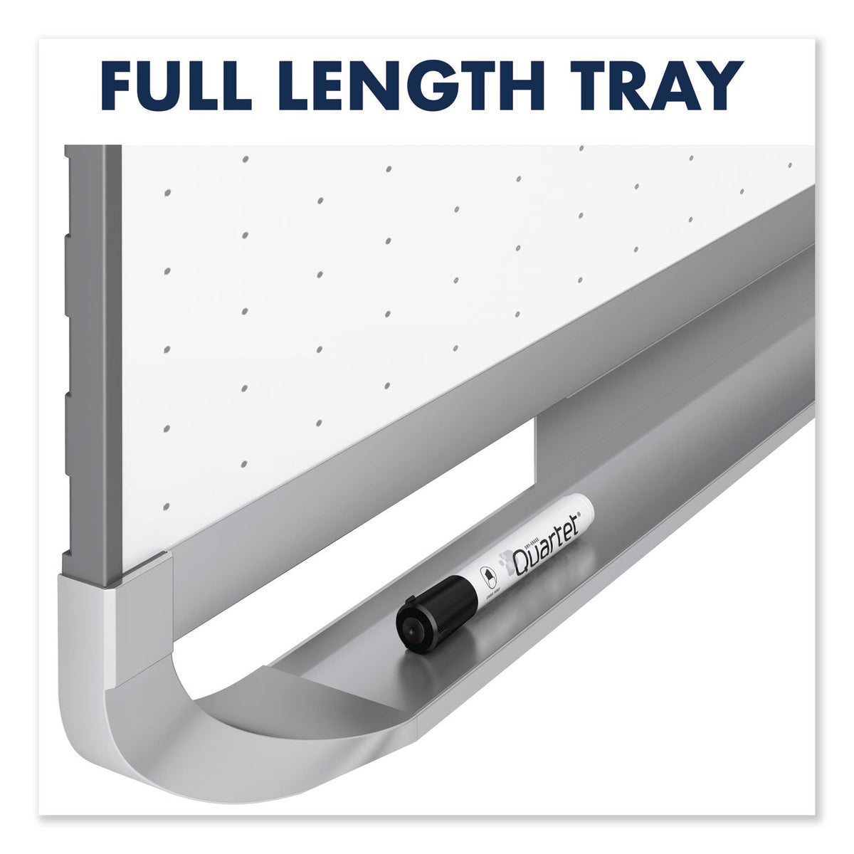Quartet Prestige 2 Total Erase Whiteboard, 72 x 48, Aluminum Frame