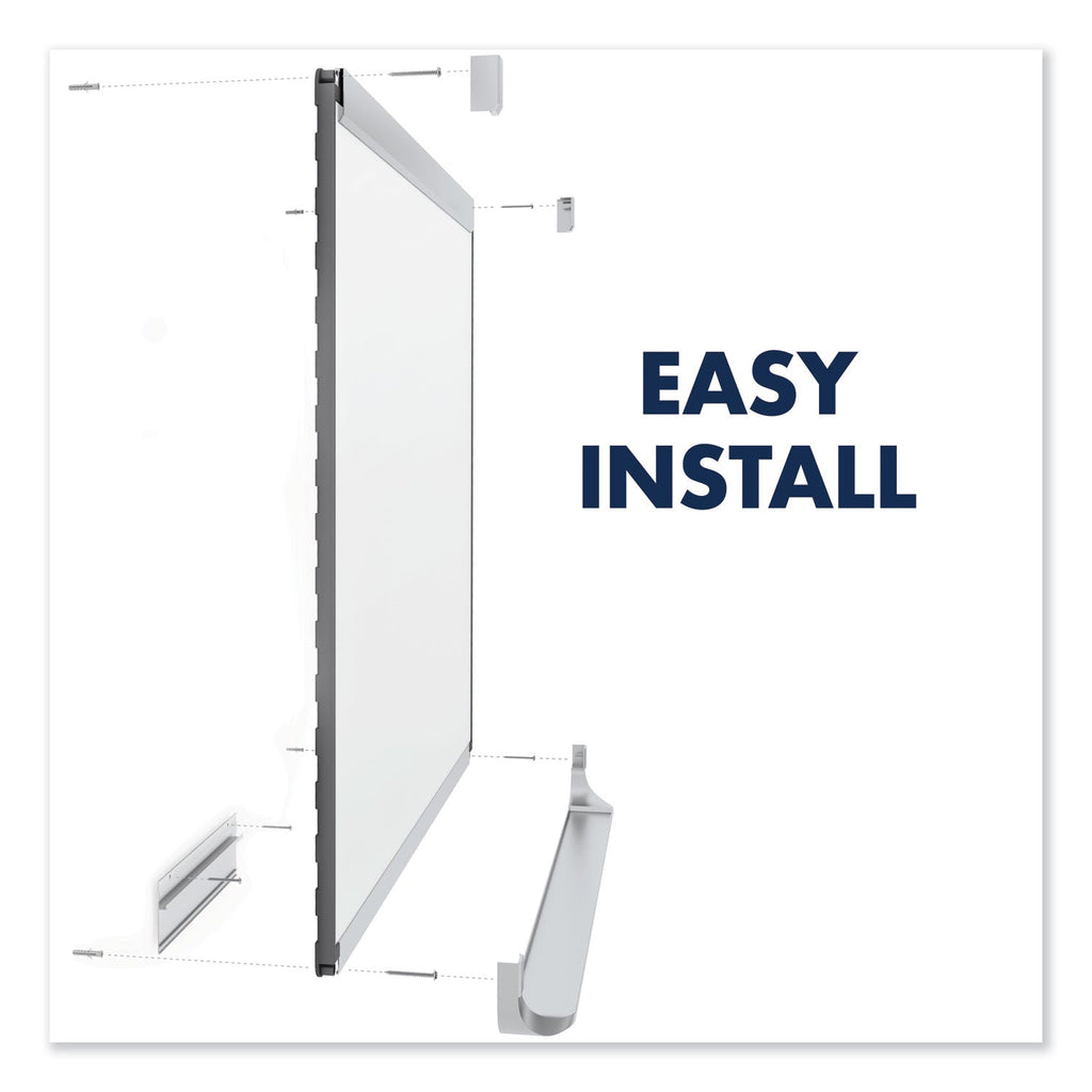 Quartet Prestige 2 Total Erase Whiteboard, 72 x 48, Aluminum Frame
