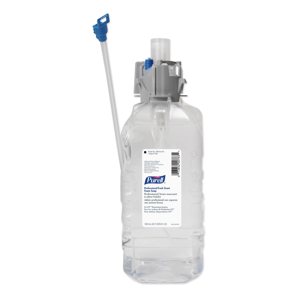 PURELL Professional Fresh Scent Foam Soap, For CX, CXi, CXT Dispensers, 1,500 mL, 4/Carton
