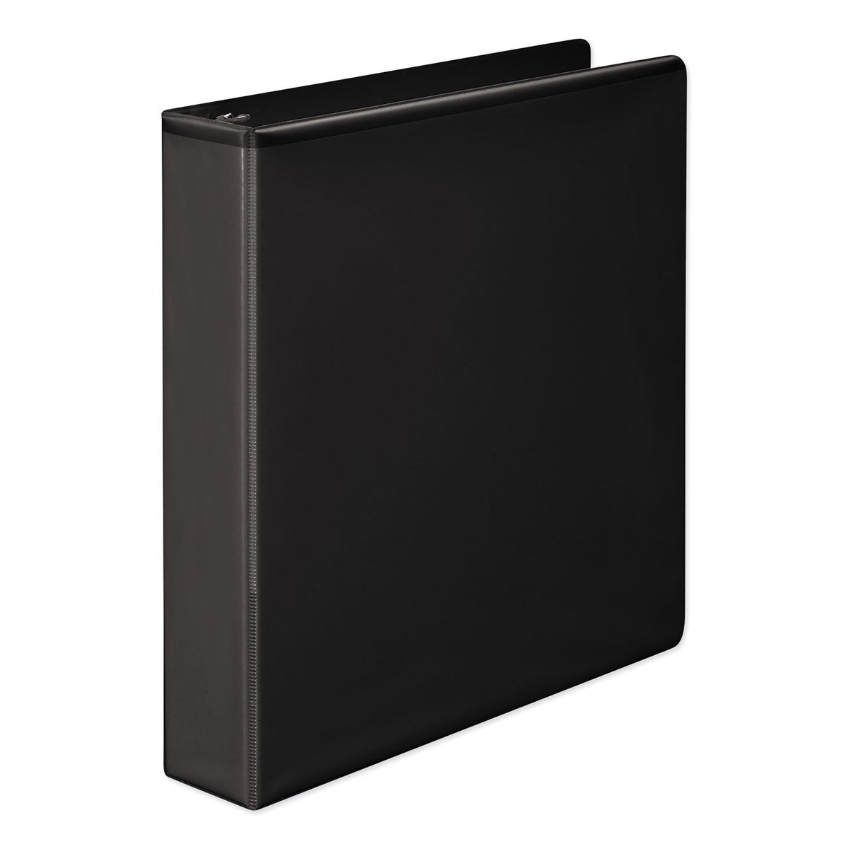 Wilson Jones Heavy-Duty Round Ring View Binder with Extra-Durable Hinge, 3 Rings, 1.5" Capacity, 11 x 8.5, Black